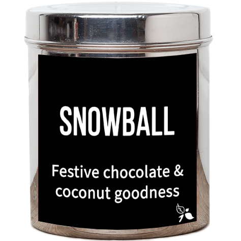 snowball tea tin