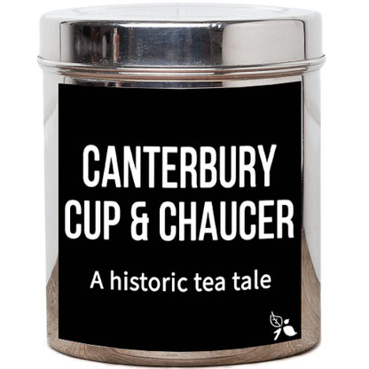 Canterbury loose leaf tea tin