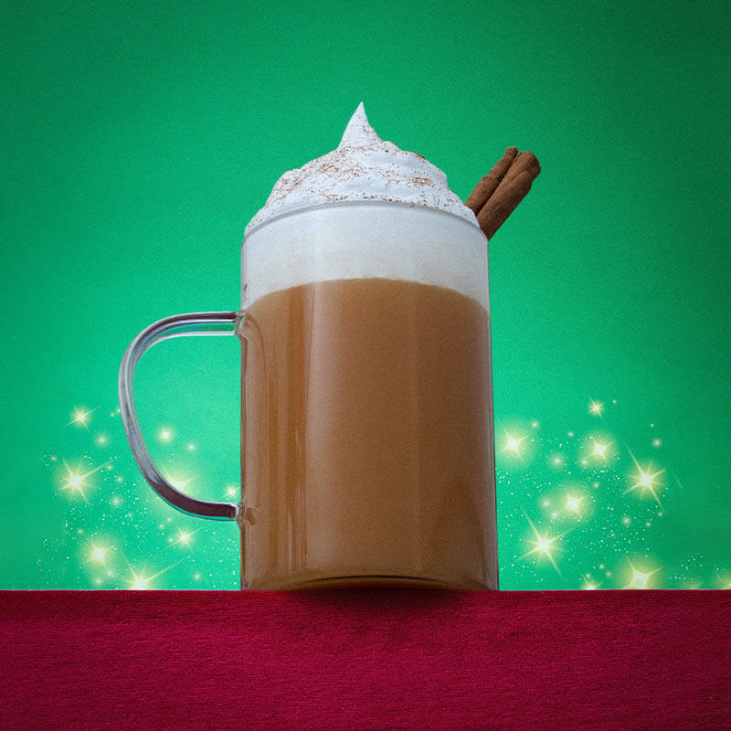 gingerbread chai mega latte