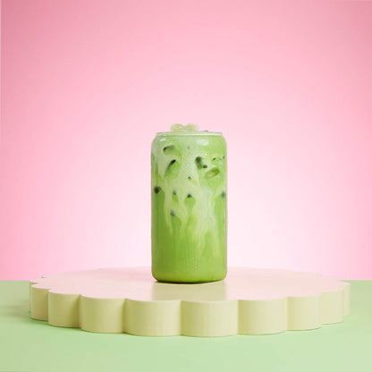 iced matcha latte