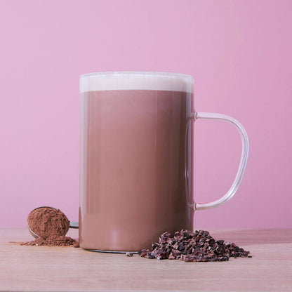 maca hot choc tea powder chocolate