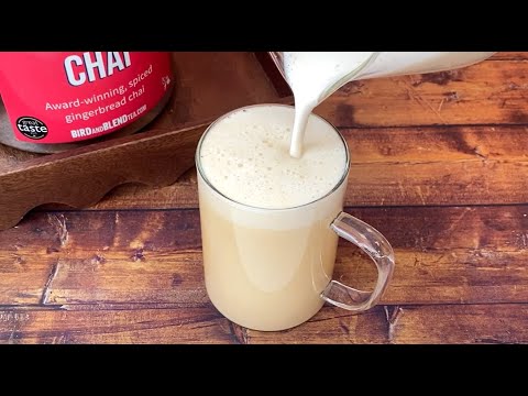 gingerbread chai latte