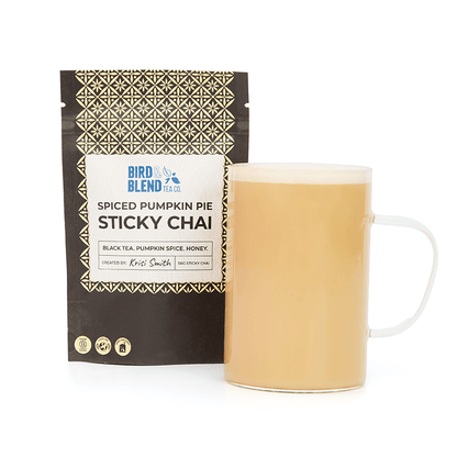 spiced pumpkin pie sticky chai