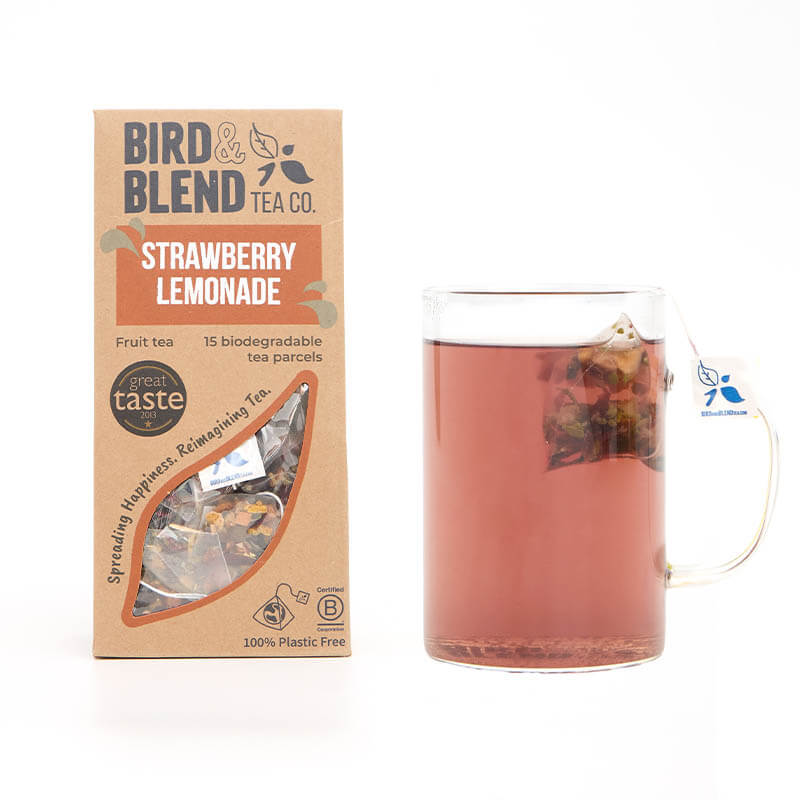 strawberry lemonade tea bag gift