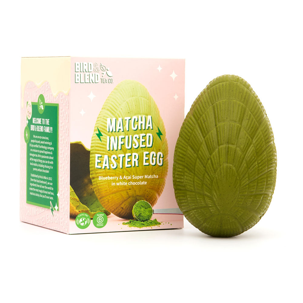 super matcha easter egg next to box